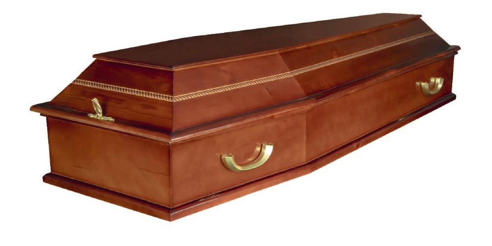 Гроб Косичка 6-гранный